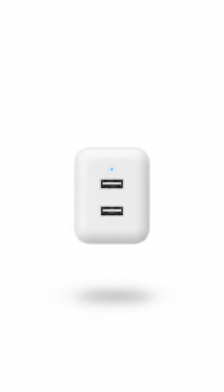 Minimalist Fast-Charging USB-C Wall Charger