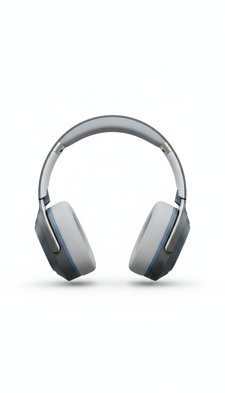Wireless Noise-Cancelling Headphones with Memory Foam